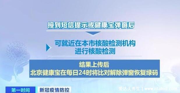 健康宝弹窗状态什么时候可以恢复正常，要核酸阴性附申诉方法 