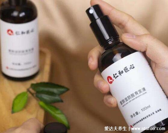 仁和匠心防脱育发液效果怎样，中药成分过敏不要用(可改善溢脂性脱发)