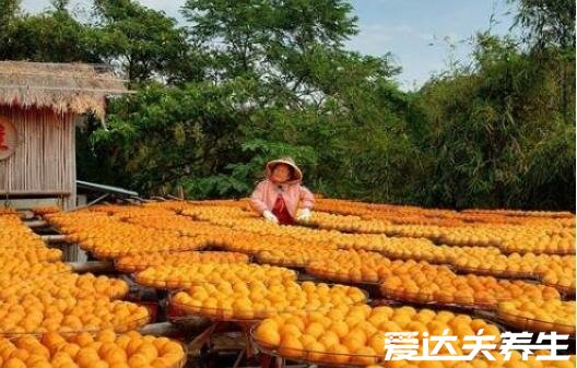 柿饼的制作过程，从原料的挑选到捏型上霜每一步都十分的重要